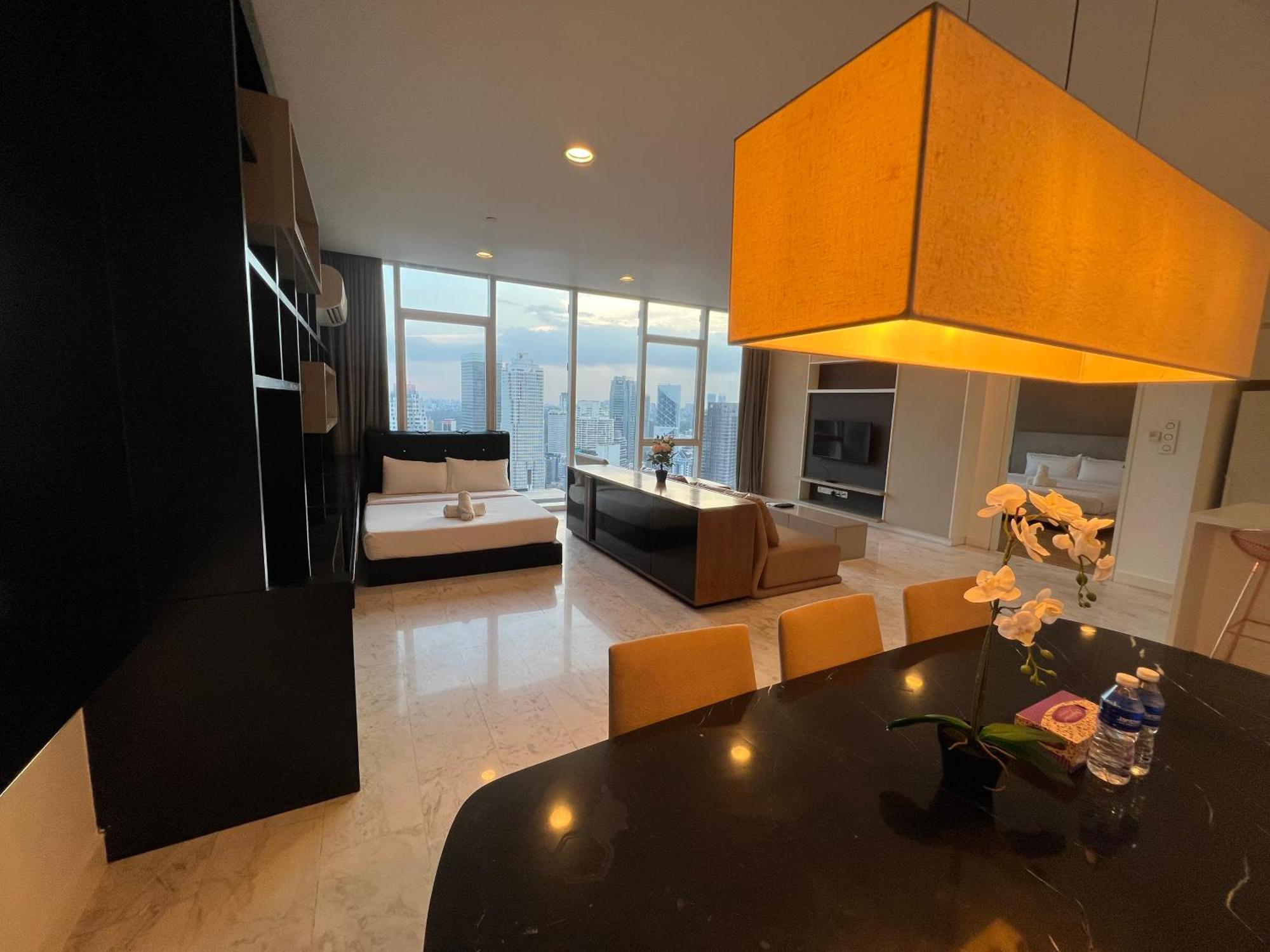 Apartamento Platinum Klcc Pool View Kuala Lumpur Exterior foto